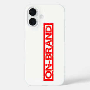 Funda iPhone 16 Sello de marca