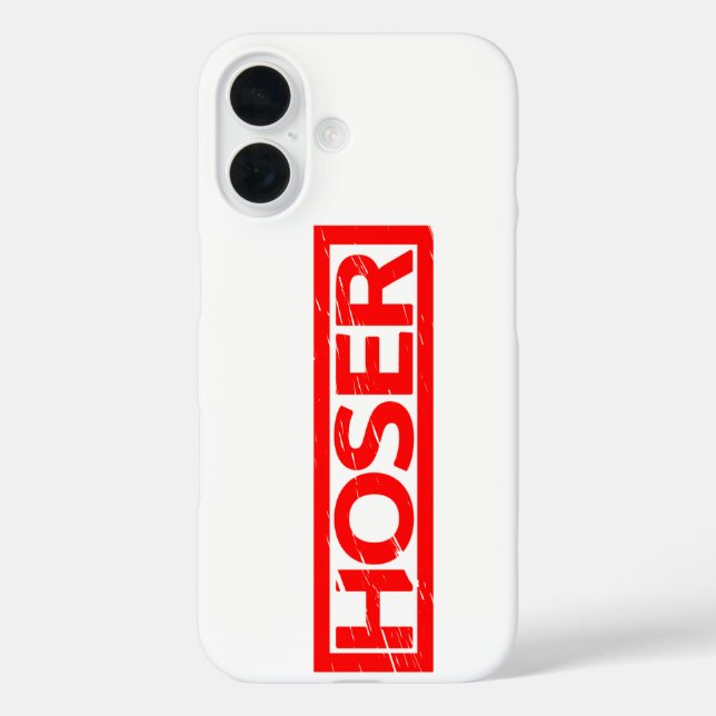 Funda iPhone 16 Sello Hoser (Reverso )