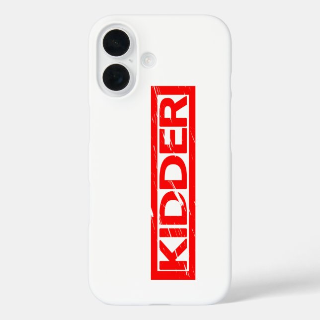 Funda iPhone 16 Sello Kidder (Reverso )