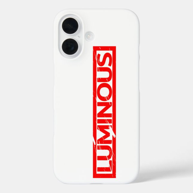 Funda iPhone 16 Sello luminoso (Reverso )