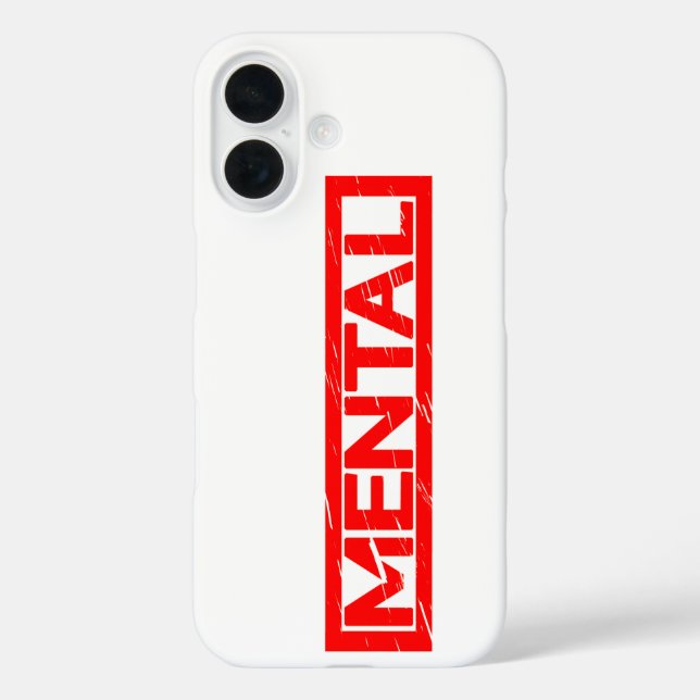 Funda iPhone 16 Sello mental (Reverso )