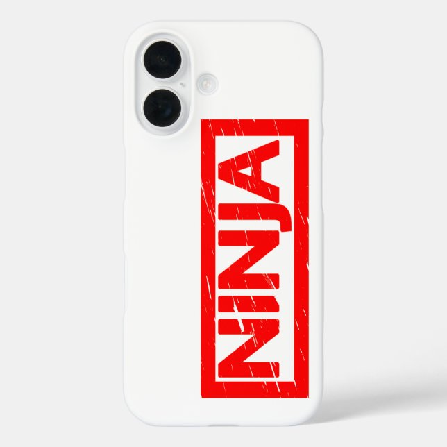 Funda iPhone 16 Sello Ninja (Reverso )