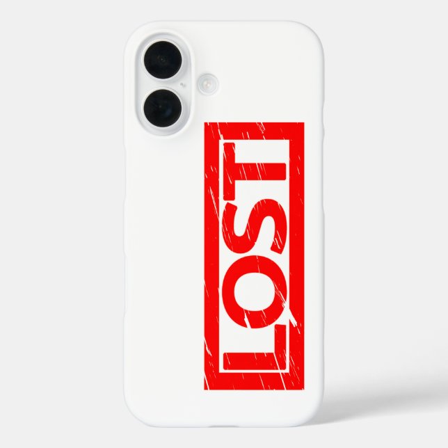 Funda iPhone 16 Sello perdido (Reverso )