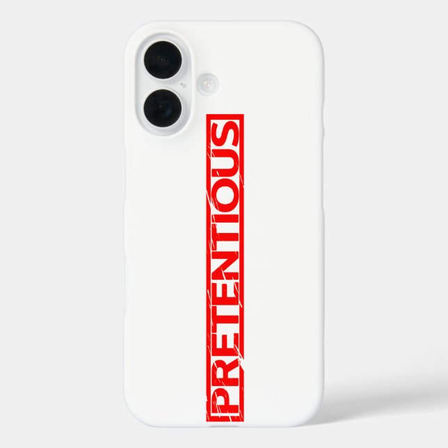 Funda iPhone 16 Sello Pretensivo (Reverso )