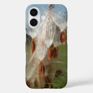 Funda iPhone 16 Semillas flotantes de hierba láctea Imprimir/Gráfi