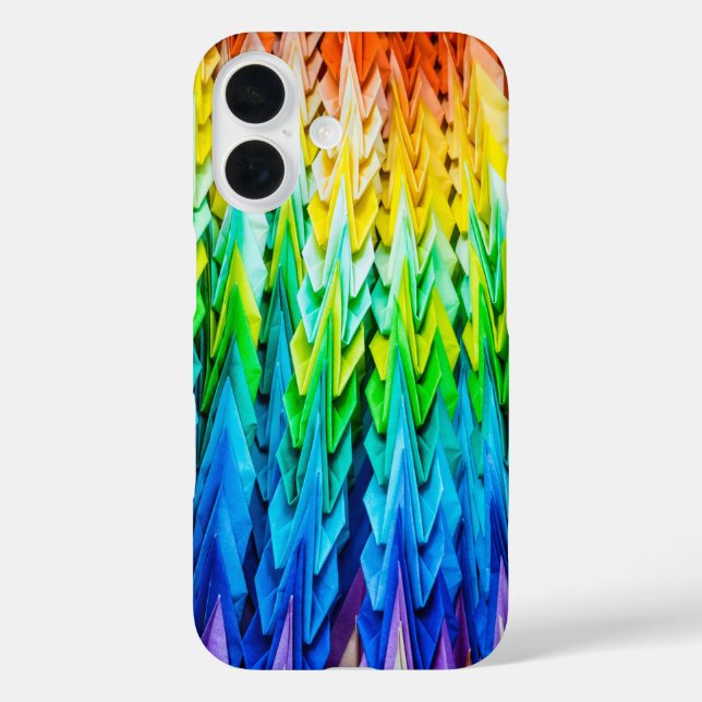 Funda iPhone 16 Senbazuru o mil grúas de origami (Reverso )