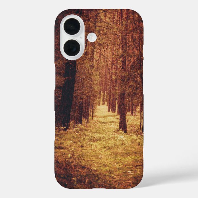 Funda iPhone 16 Sendero del bosque... (Reverso )