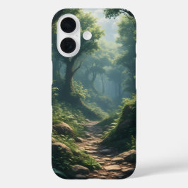 Funda iPhone 16 Sendero forestal encantado
