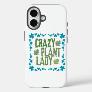 Funda iPhone 16 Señora de las Plantas Loca