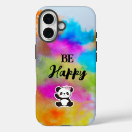 Funda iPhone 16 Ser feliz