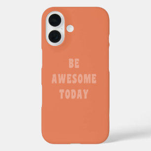 Funda iPhone 16 Ser Inspirador Dicho Motivacional en Rubor