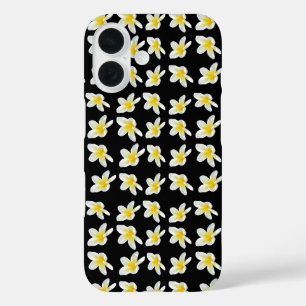 Funda iPhone 16 Serenade Primavera: Frangipanis Amarillos Sobre Ne