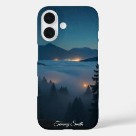 Funda iPhone 16 Serene Mountain Fog