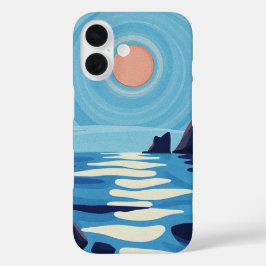 Funda iPhone 16 Serene Seascape Design