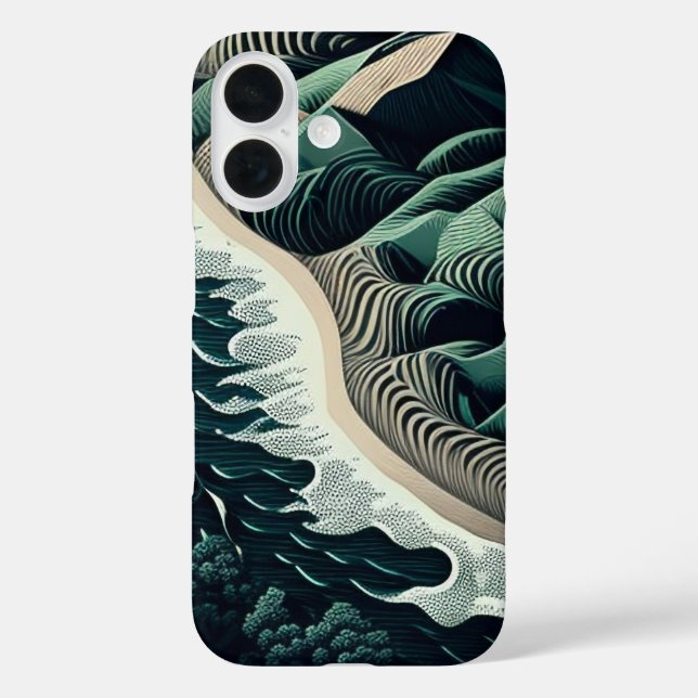 Funda iPhone 16 Serene Shores (Reverso )