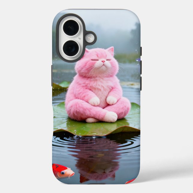 Funda iPhone 16 Serenidad Rosa 001 (Reverso )