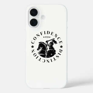 Funda iPhone 16 Serie Caballero Vintage GEUEE