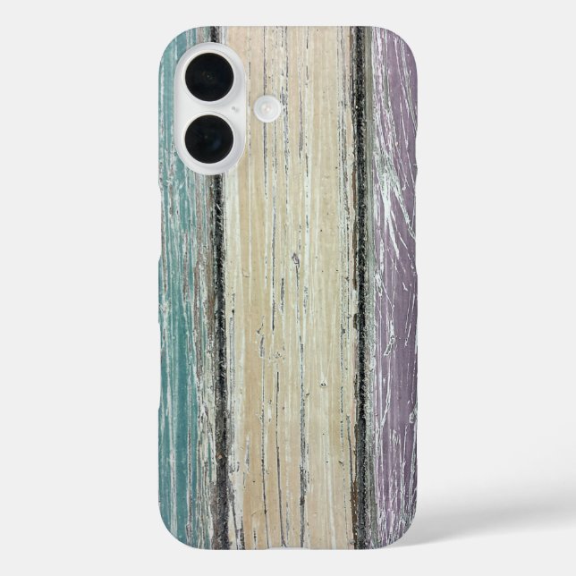 Funda iPhone 16 Shabby Chic Wood (Reverso )