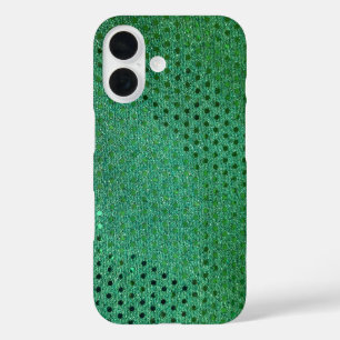 Funda iPhone 16 Shimmer de la secuencia verde