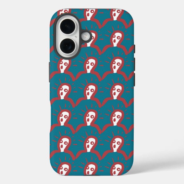 Funda iPhone 16 Shock y Awe (Reverso )