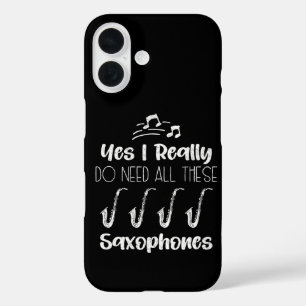 Funda iPhone 16 Sí, realmente necesito a todos estos saxofonistas