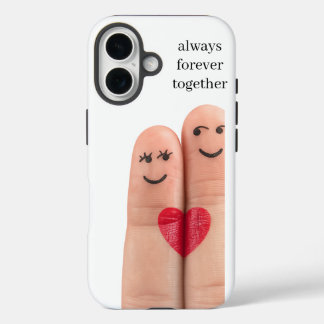 Funda iPhone 16 Siempre Juntos Para Siempre