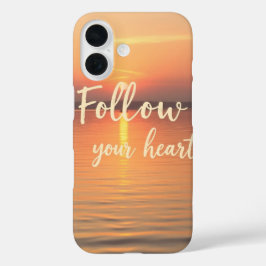 Funda iPhone 16 Sigue tu corazón