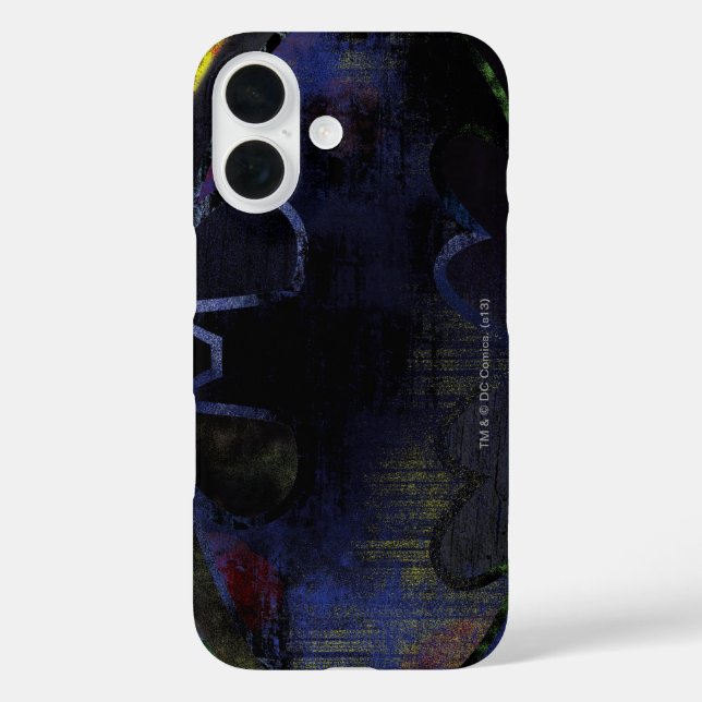 Funda iPhone 16 Símbolo mural pintado (Reverso )