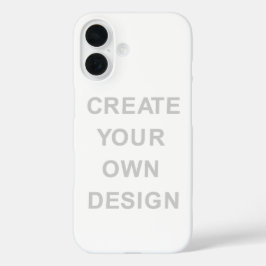Funda iPhone 16 Simplemente - Crea lo Tuyo