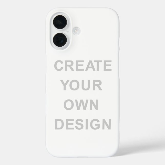 Funda iPhone 16 Simplemente - Crea lo Tuyo (Reverso )