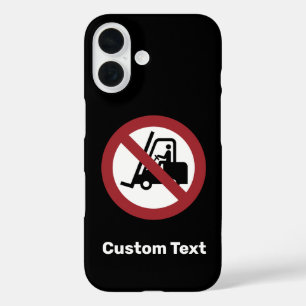 Funda iPhone 16 Sin Rótulo de elevación de horquilla