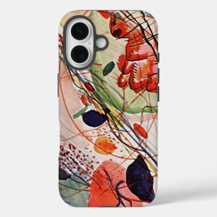 Funda iPhone 16 Sinfonía de Wassily Kandinsky en Aquarell