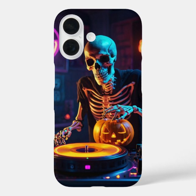 Funda iPhone 16 Skeleton DJ (Reverso )