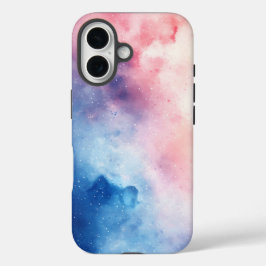Funda iPhone 16 Skies Pastel - Estuche de teléfono acuático artíst