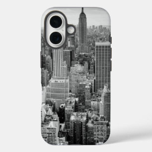 Funda iPhone 16 Skyline Black White New York