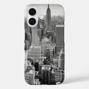 Funda iPhone 16 Skyline Black White New York