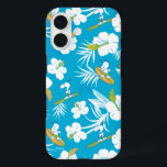 Funda iPhone 16 Snoopy Brooklyn Beach Pattern<br><div class="desc">Echa un vistazo a este diseño super lindo con Snoopy surcando las olas tropicales.</div>