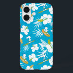 Funda iPhone 16 Snoopy Brooklyn Beach Pattern<br><div class="desc">Echa un vistazo a este diseño super lindo con Snoopy surcando las olas tropicales.</div>