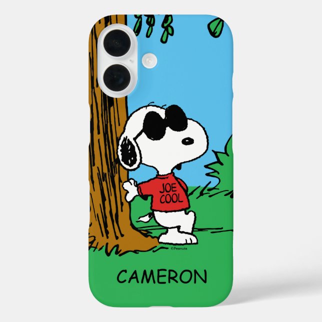 Funda iPhone 16 Snoopy "Joe Guay" (Reverso )