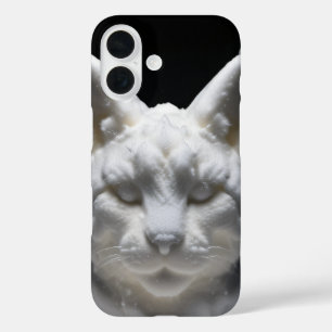 Funda iPhone 16 Snow Lynx Majesty