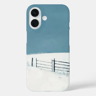 Funda iPhone 16 Snowfield Geometry