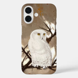 Funda iPhone 16 Snowy Owl