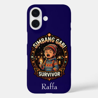 Funda iPhone 16 Sobreviviente de Simbang Gabi Navidad Filipino Ame