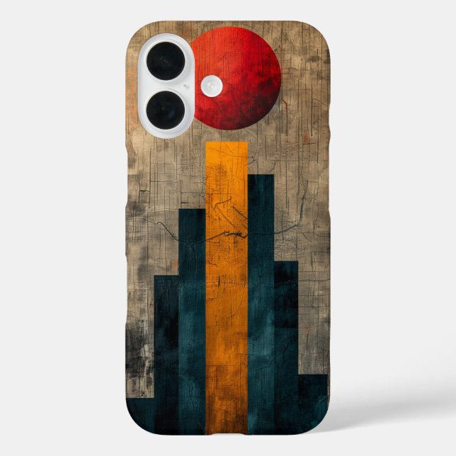 Funda iPhone 16 Solar Geometry Study (Reverso )