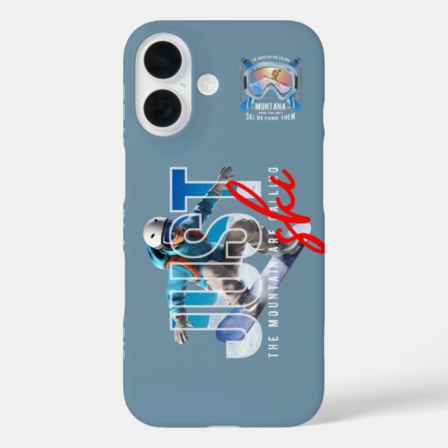 Funda iPhone 16 Solo esquí | (Reverso )