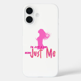 Funda iPhone 16 solo soy una chica