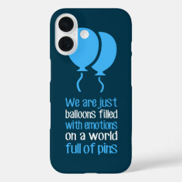Funda iPhone 16 Somos sólo globos