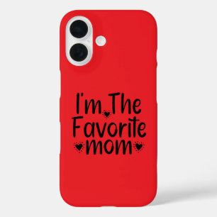 Funda iPhone 16 Soy la mamá favorita