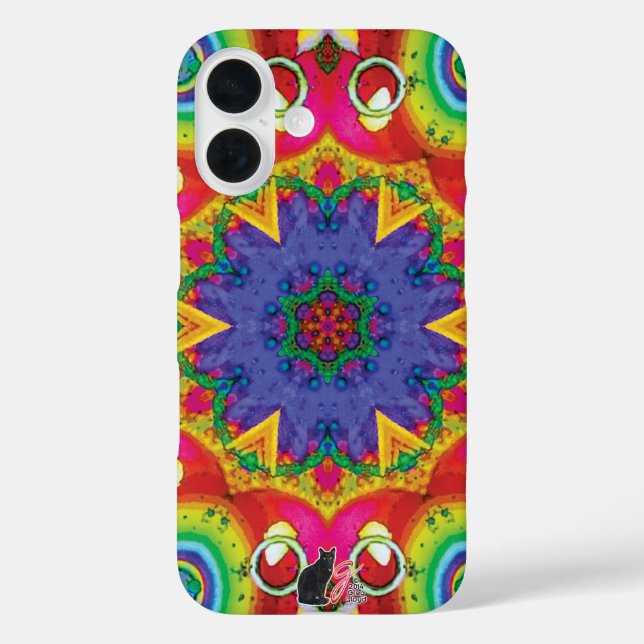 Funda iPhone 16 Spores Kaleidoscope (Reverso )