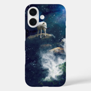 FUNDA iPhone 16 STRIDOR DE LA LUNA DE LA BOLSA DEL ÁRTICO